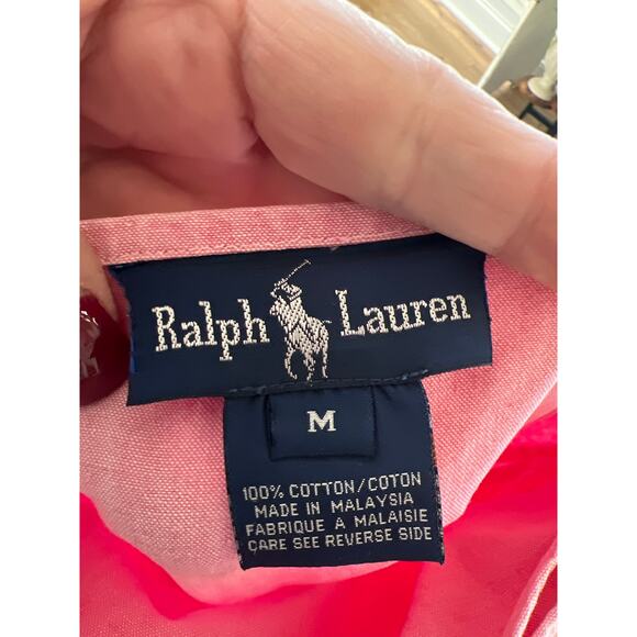 Ralph Lauren 2 piece cotton outfit wrap skirt & top shirt medium 8 - Picture 5 of 5